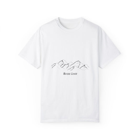 Nature Lover Unisex Garment-Dyed T-Shirt - Perfect for Outdoor Enthusiasts